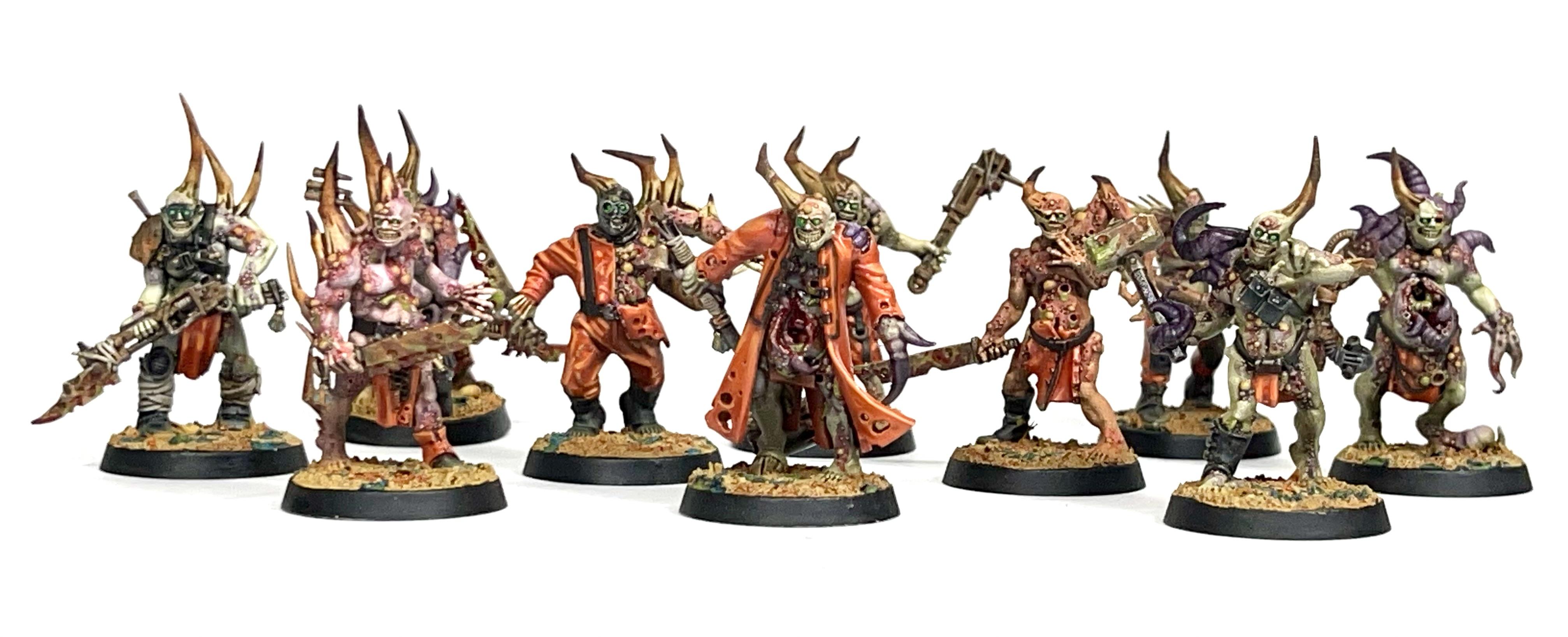 Warhammer 40k - Death Guard Typhus : Typhus - H?% A9raut du Gott de la Pest, Schwarz
